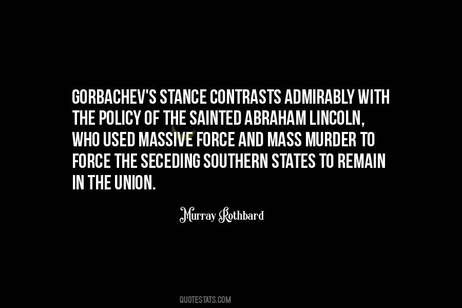 Quotes About Gorbachev #1480291