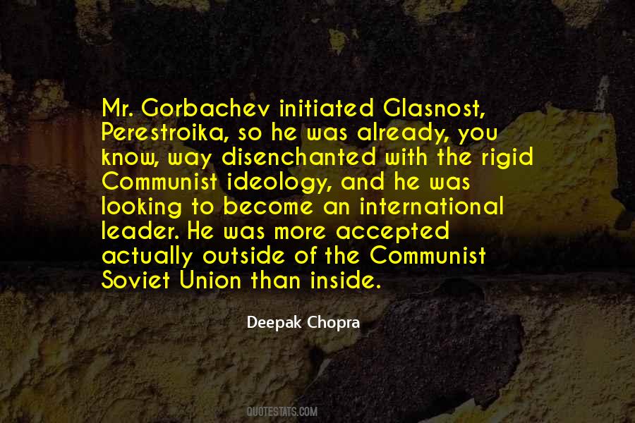 Quotes About Gorbachev #1698300