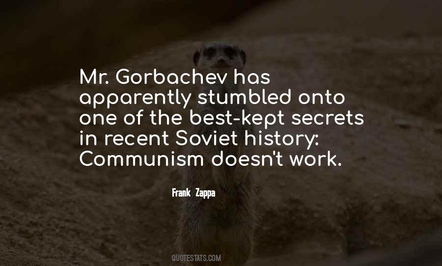 Quotes About Gorbachev #955283