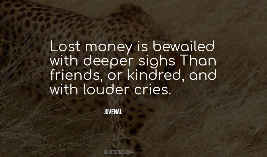 Lost Money Quotes #1108639