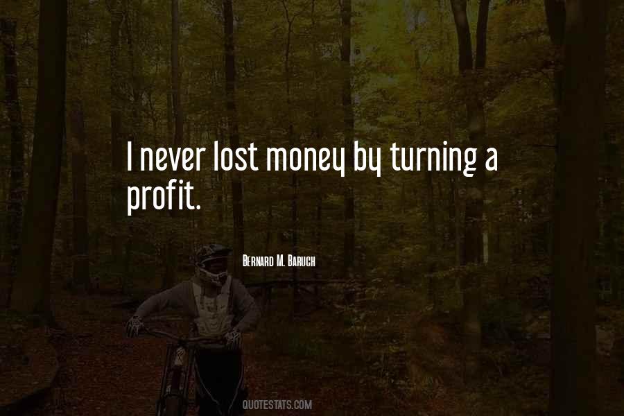 Lost Money Quotes #222459