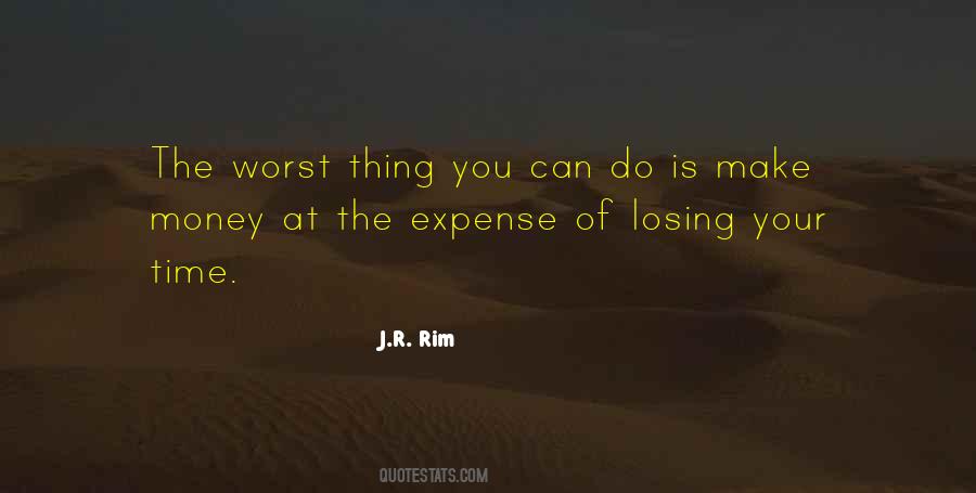 Lost Money Quotes #427132
