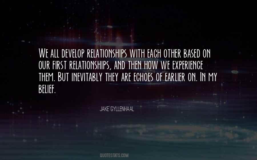 Quotes About First Relationships #393527