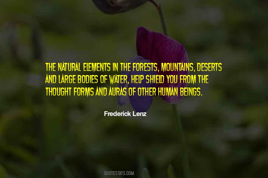 Natural Elements Quotes #399787