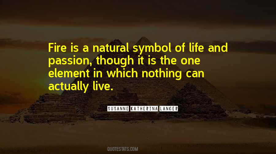 Natural Elements Quotes #657007