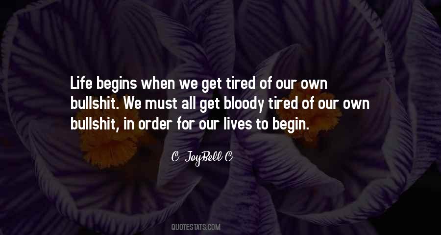 Quotes About New Begins #1185524