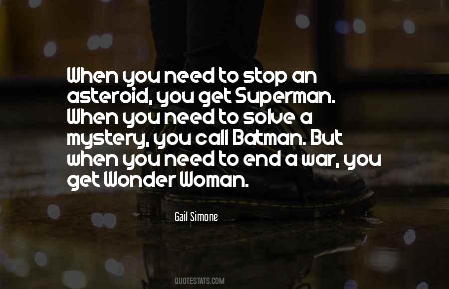 Quotes About Wonder Woman #459939