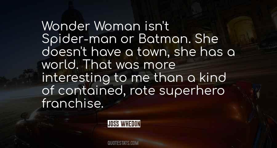 Quotes About Wonder Woman #490607