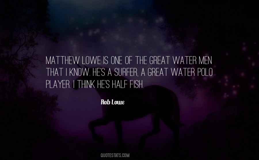 Quotes About Water Polo #564578