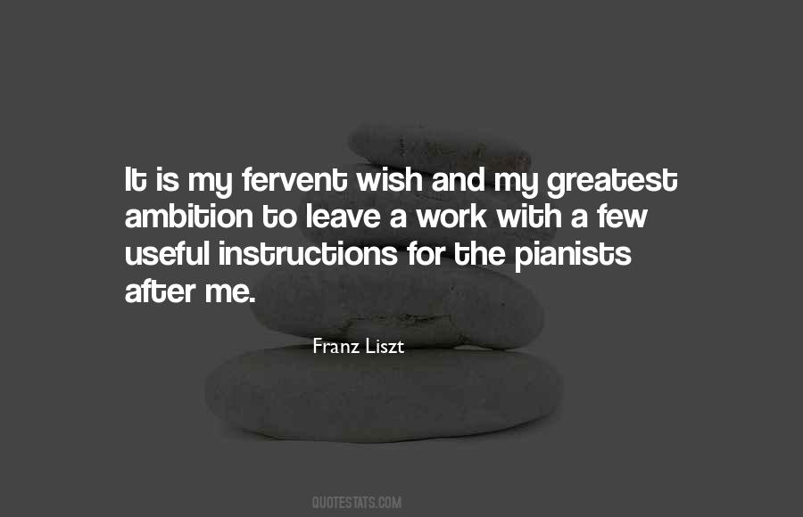 Quotes About Liszt #1155195