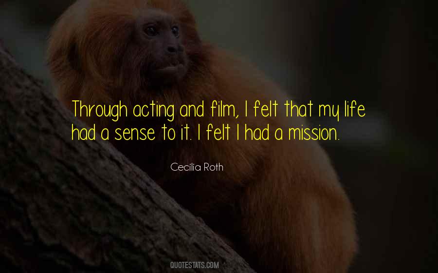 Quotes About Acting And Life #221392