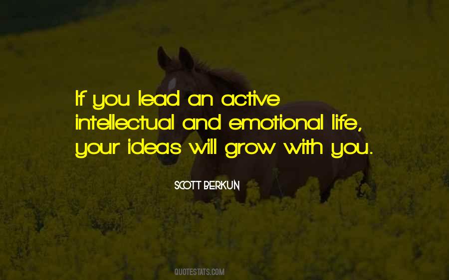 An Active Life Quotes #1310842