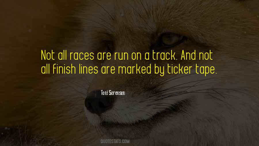 Quotes About Running Track #275690