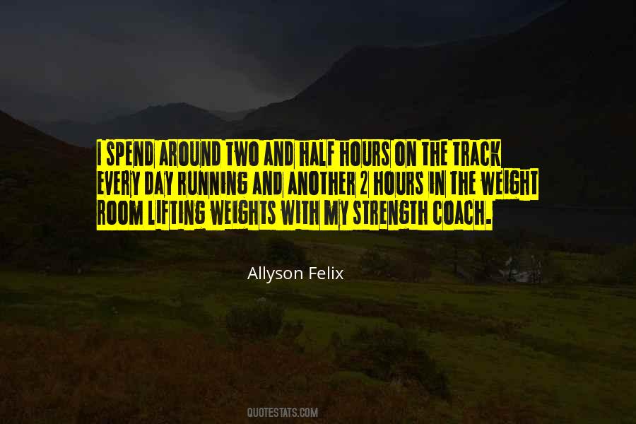 Quotes About Running Track #719236