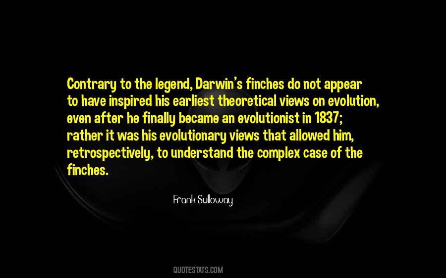 Quotes About Evolution Darwin #1478491
