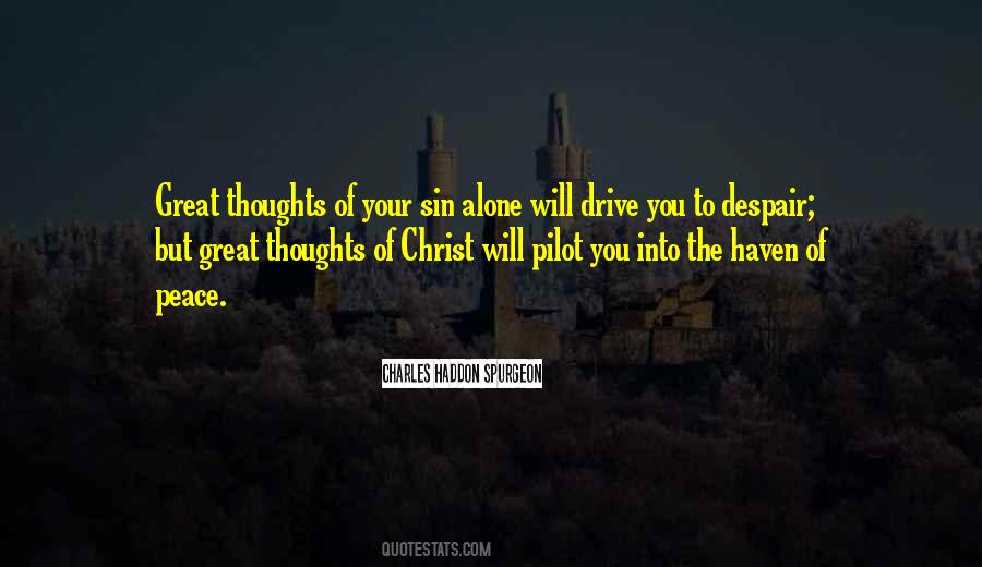 Thoughts Of Peace Quotes #1065706