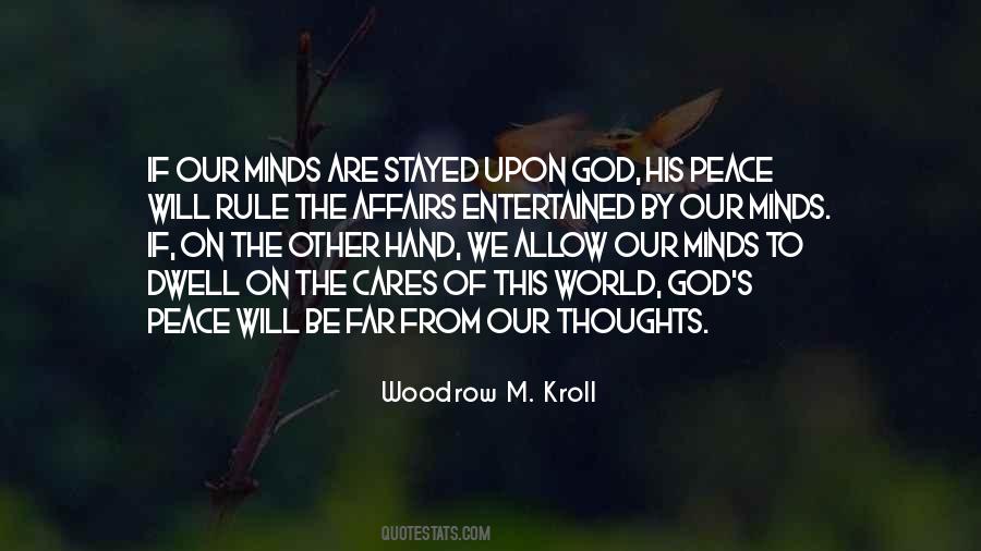 Thoughts Of Peace Quotes #1261403