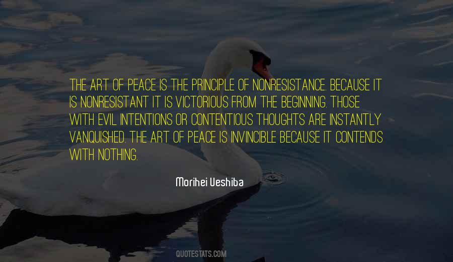 Thoughts Of Peace Quotes #868362