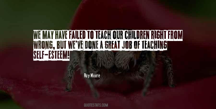 Children Self Esteem Quotes #1106959
