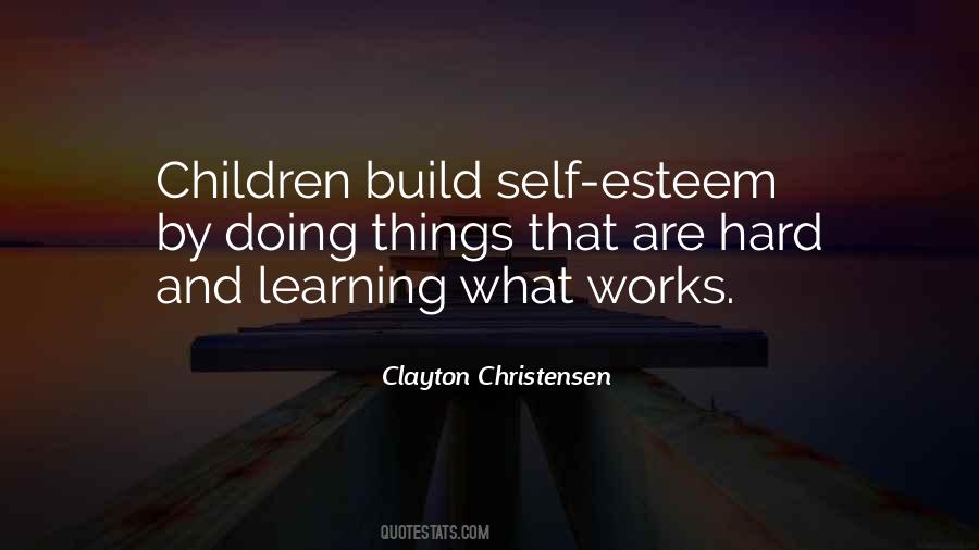 Children Self Esteem Quotes #1518881