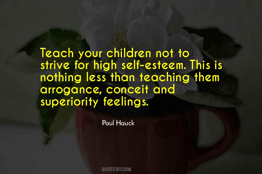 Children Self Esteem Quotes #252608