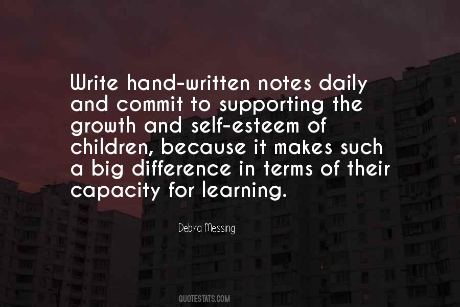 Children Self Esteem Quotes #562531