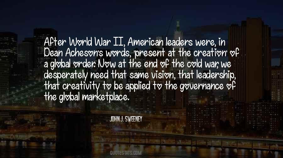 Quotes About Leadership And Governance #1363169