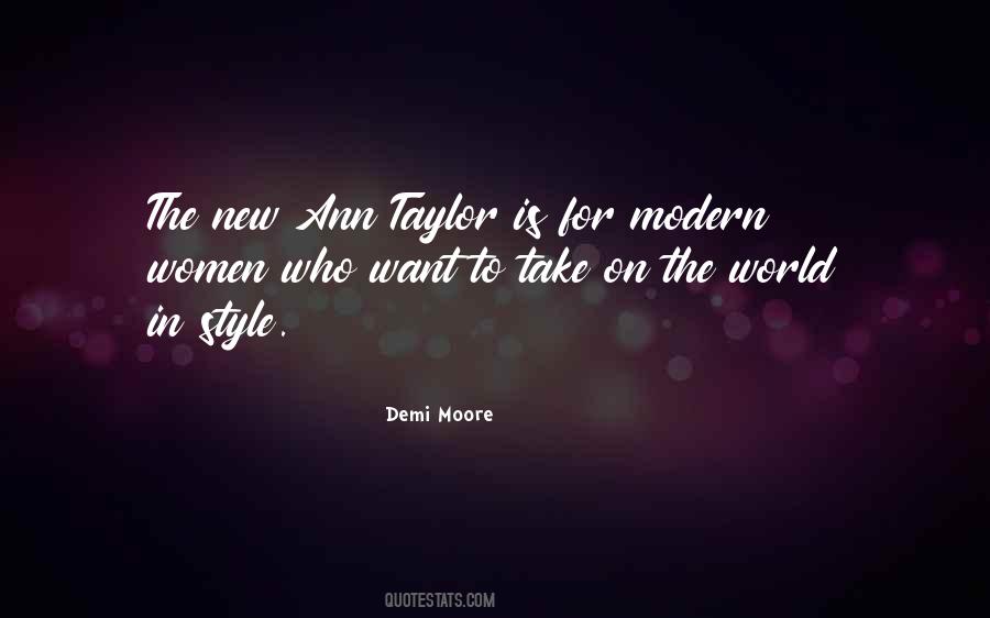 Modern Women Quotes #1550881