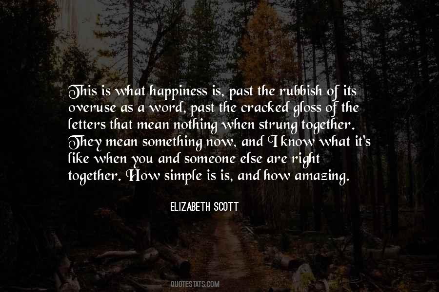 Quotes About Happiness Is Simple #593169