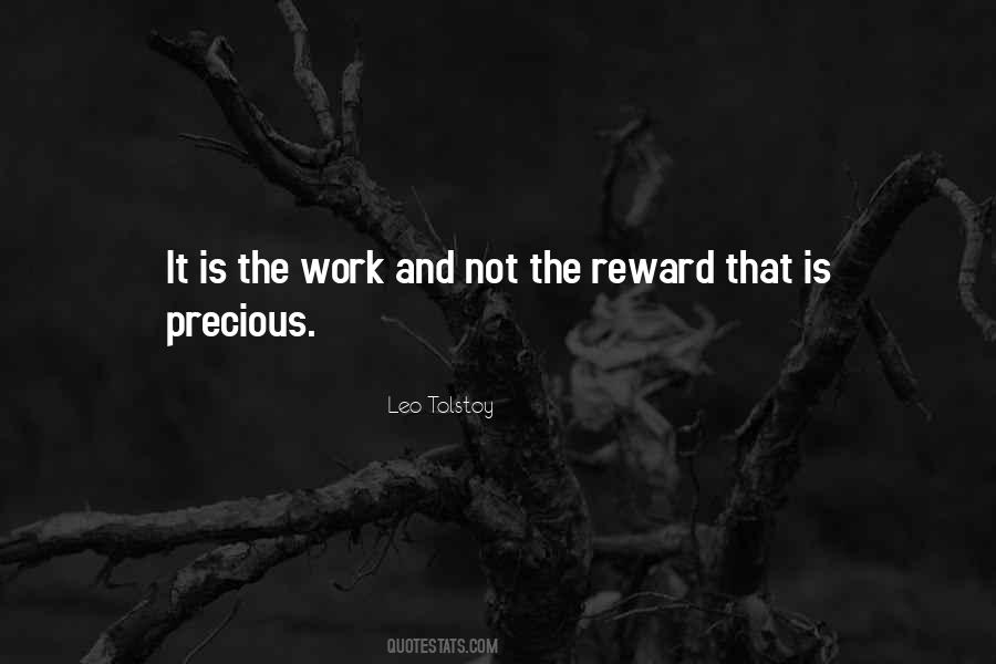 Work Rewards Quotes #1521193