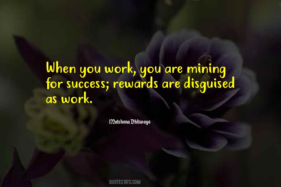 Work Rewards Quotes #1558328