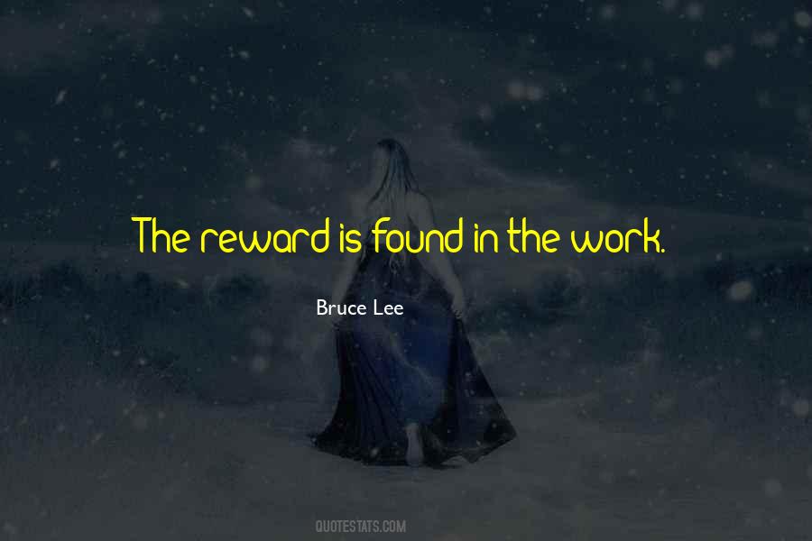 Work Rewards Quotes #22012