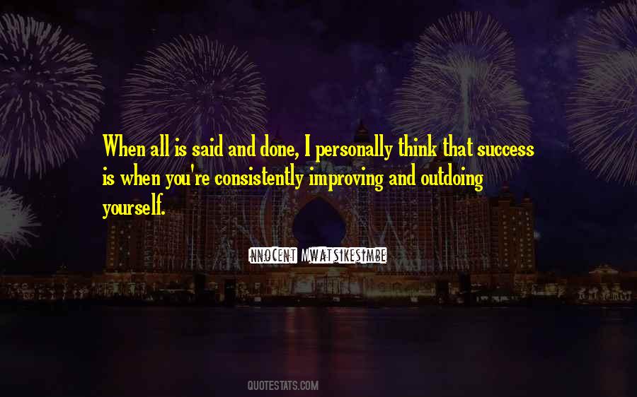 Quotes About Improving Yourself #416475