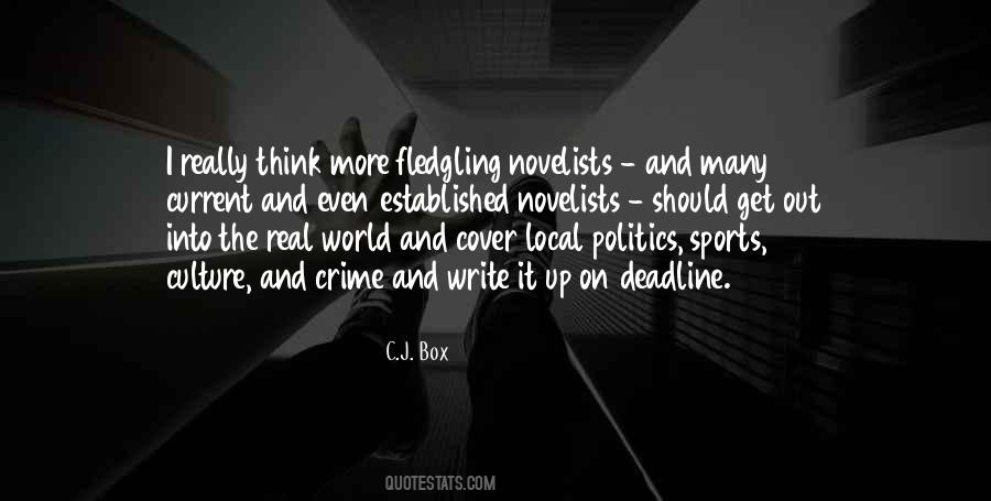 Sports And Politics Quotes #1465286