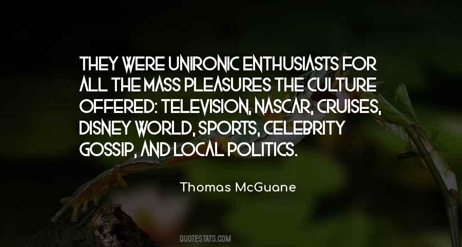 Sports And Politics Quotes #744612