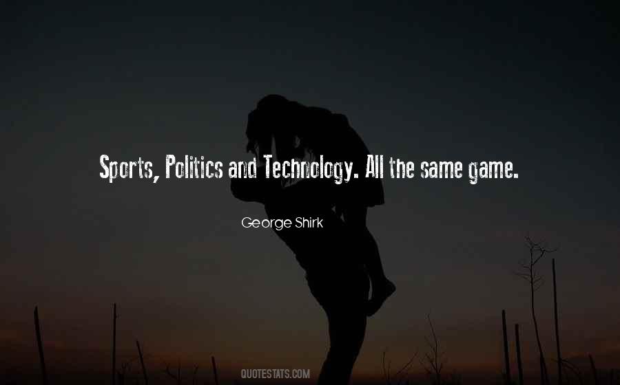 Sports And Politics Quotes #903532