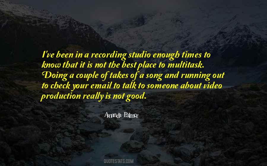 Quotes About Recording Studio #1176918