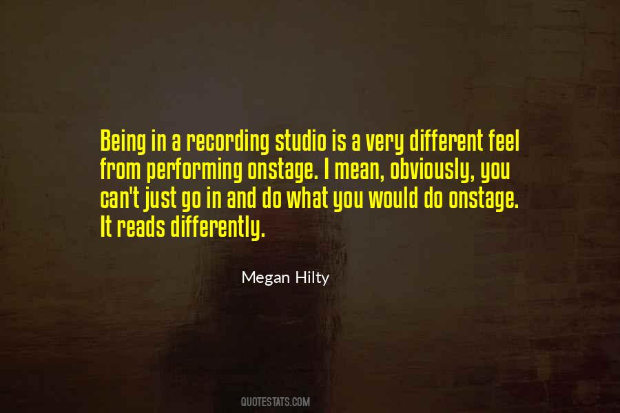 Quotes About Recording Studio #1353944