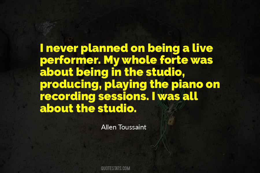 Quotes About Recording Studio #1546224