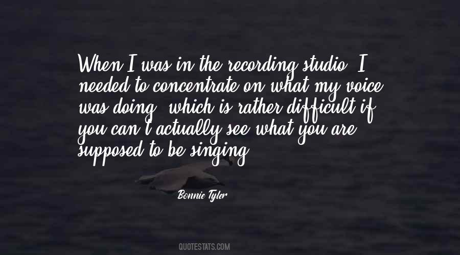 Quotes About Recording Studio #1741573