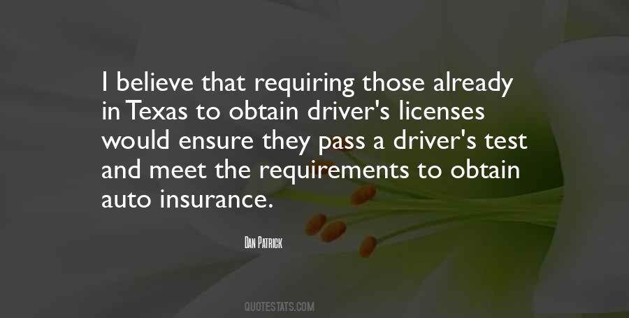 Quotes About Licenses #1225677