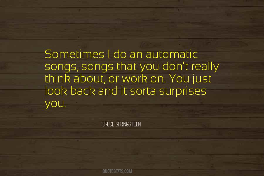 Springsteen Songs Quotes #1299510
