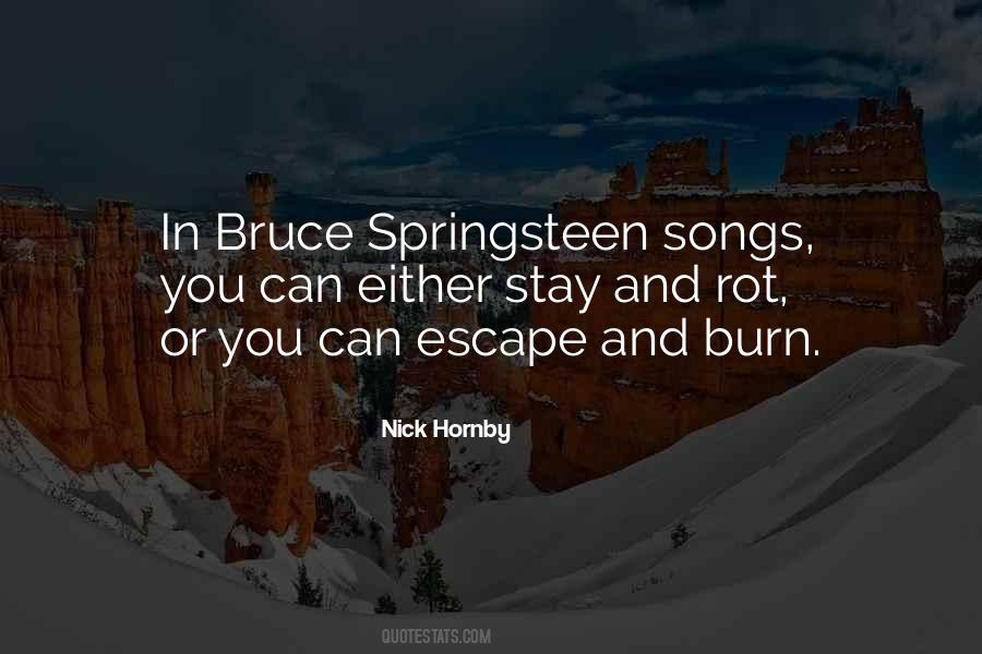 Springsteen Songs Quotes #299991