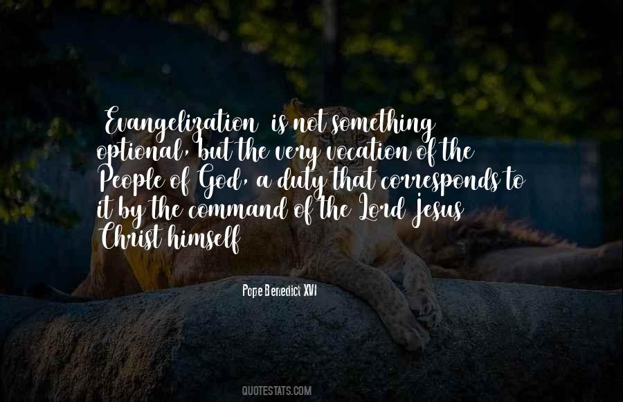 Quotes About Evangelization #1342580