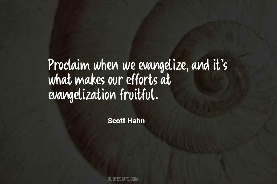 Quotes About Evangelization #1712392