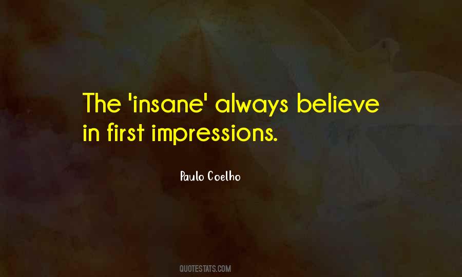 Quotes About Impressions #1100100