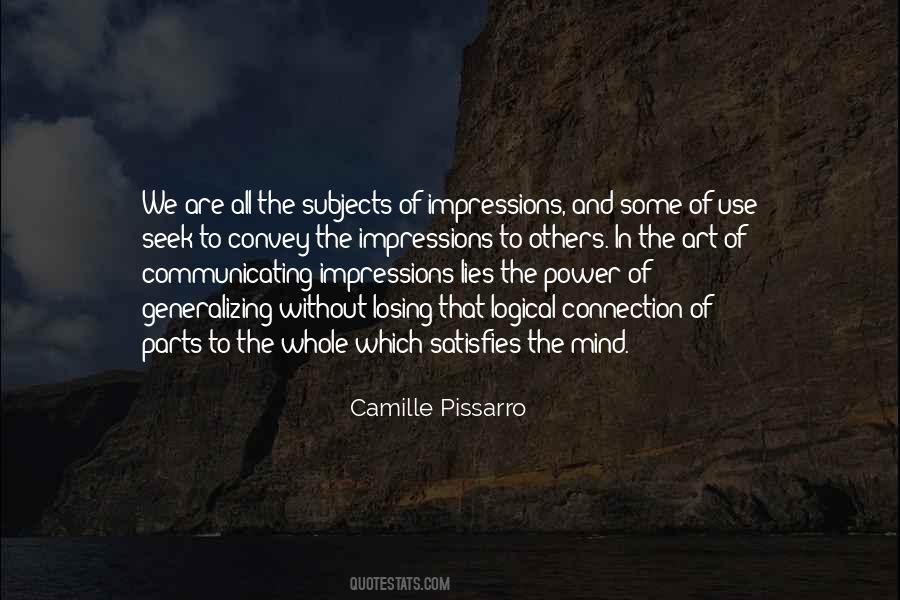 Quotes About Impressions #1107257