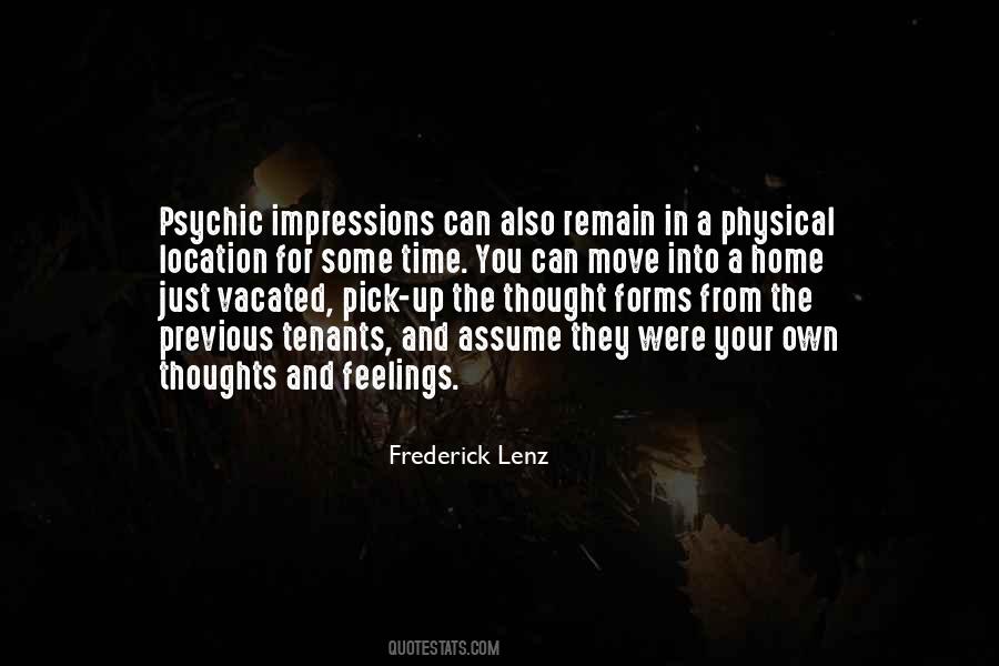 Quotes About Impressions #1112731