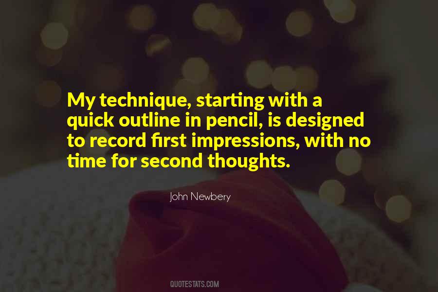 Quotes About Impressions #1277618