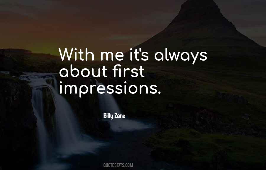 Quotes About Impressions #1322641